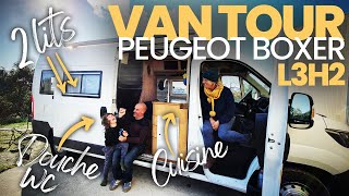 VAN TOUR Le FOURGON AMÉNAGÉ d’une FAMILLE QUI VOYAGE À VÉLO sublime [upl. by Jeanelle]