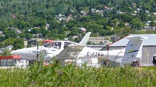 Diamond DA42 Twin Star Takeoff [upl. by Aicak]