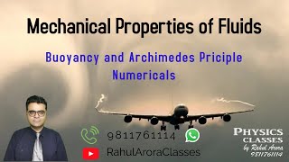 5 Buoyancy and Archimedes Principle Numericals [upl. by Sivi988]