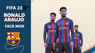 FIFA 23 Face Mod Ronald Araujo [upl. by Nehepts]