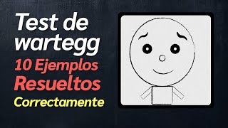 Test de wartegg 10 ejemplos resueltos correctamente 2024 4k [upl. by Kezer553]