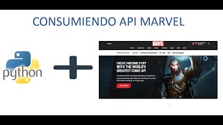 Python  Consumir API de MARVEL y guardar datos en POSTGRES [upl. by Buote229]