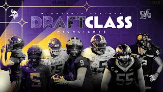 Full College Highlights of All 7 Members of the Vikings 2024 Draft Class [upl. by Lenroc]