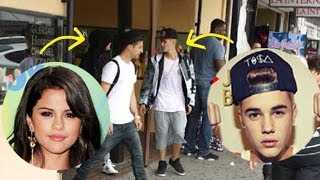 Justin Bieber amp Selena Gomez Caught Secret Hookup Date [upl. by Jenica]