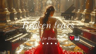 Broken tears  A Piano Melody for Broken Souls 💔🎹 [upl. by Satterfield13]