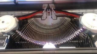 Smith Corona Portable Electric Typewriter Motor Repair Start Clutch Pulley Belt Repair Electra 120 [upl. by Dami]