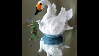 CISNE EN CROCHET PARTE 3 [upl. by Norrehc571]