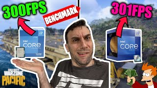 12700k VS 12900k GAMING BENCHMARKS  WARZONE FPS ✔️🖱️🎮 [upl. by Enair]