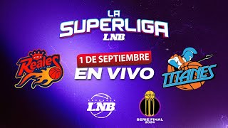 REALES VS TITANES 1 de septiembre  La Superliga LNB 2024 [upl. by Pierrepont]