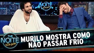 The Noite 080914  Murilo ensina a não passar frio [upl. by Mettah]