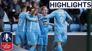 Coventry 21 Stoke Official Highlights  Emirates FA Cup 201718 [upl. by Llertnek557]