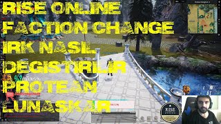 FACTİON CHANGE SCROLL IRK NASIL DEĞİŞTİRİLİR RİSE ONLİNE [upl. by Grayson]