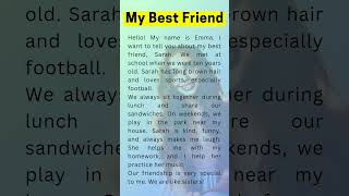 My Best Friend English Story for Listening shorts britishaccent languagelearning [upl. by Marthena543]