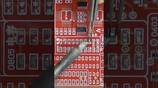 Soldering Demo  SMD Component Soldering  How to Solder [upl. by Rudd]