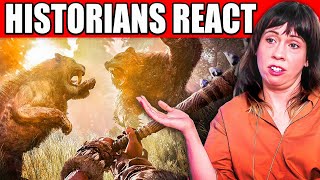 Historians REACT to Far Cry Primal  Experts React [upl. by Aidnic]