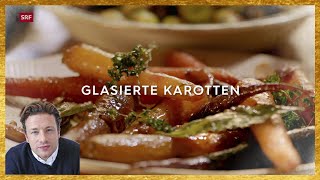 Jamie Oliver  Glasierte Karotten [upl. by Idolla]