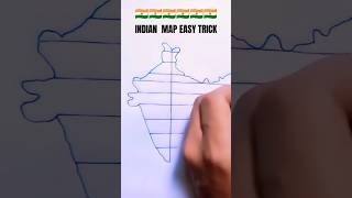 🇮🇳🇮🇳🇮🇳🇮🇳 map manchitra indianmap bharat india artist artwork reelsart shorts mapdrawing [upl. by Aidyn]