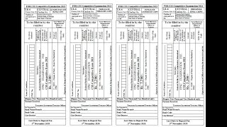 HOW TO FILL CHALLAN FORM FOR CSS [upl. by Kisor82]