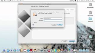 Remove Boot Camp Partition  Mac OS X 106 [upl. by Bouchard695]