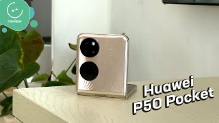 Huawei P50 Pocket  Review en español [upl. by Anawd204]