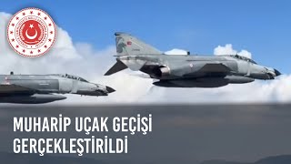 Muharip Uçak Geçişi Gerçekleştirildi [upl. by Hamforrd575]