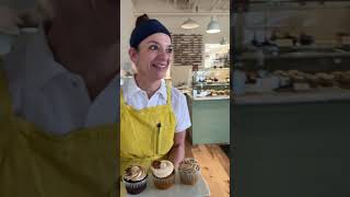 Boxcar Bakery  owner Stacey shows off some cupcakes [upl. by Josephson]