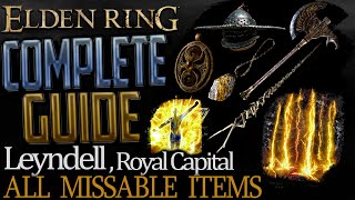 Elden Ring All Missable Items in Leyndell Royal Capital [upl. by Lockwood]