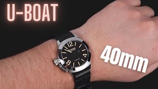 40mm Uboat Uboat Stratos Tungsten [upl. by Wendel403]