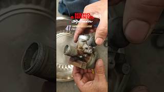 Cleaning carburetor Hero honda splendor carburetorcleaning bikemaintenance automobile splendor [upl. by Casilda]