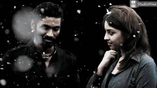 Pirai Thedum iraviley  Lyrical video  dhanush  Studio Mine [upl. by Harras754]