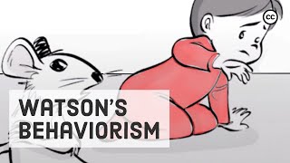 Watson’s Theory of Behaviourism [upl. by Akerehs]