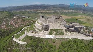 Cetatea Devei din aer Deva castle aerial scenery by FAE Drones [upl. by Airym]