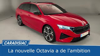 Présentation  A la découverte de la nouvelle Skoda Octavia 2024 [upl. by Dnalwor]