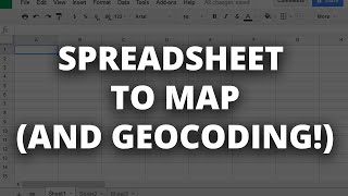 Connecting Google Sheets to your map and geocoding addresses [upl. by Elberta]