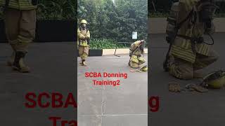 SCBA Donning Training youtube youtubeshorts shorts viralshorts firefighter security like bgc [upl. by Airdnat]