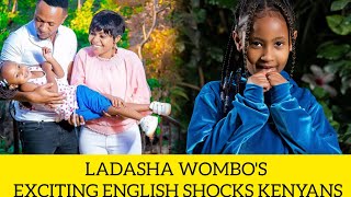 LADASHA WAMBOI DJ MO amp SIZE 8 REBORNS DAUGHTER SHOCKS KENYANS WITH HER BRITISH ACCENT  THE MURAYAS [upl. by Dustie290]