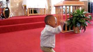 Jeremiah the Prophet Toddler Preaches Sunday Morning Service [upl. by Hillegass]