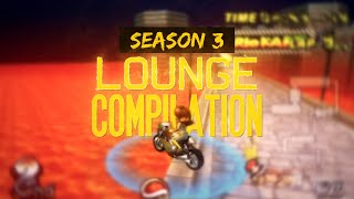 Mario Kart Wii  Lounge Season 3 Epic Moments Compilation [upl. by Anigal]