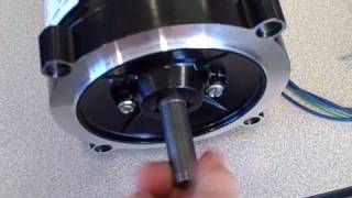 DC injection motor braking demonstration [upl. by Sternlight]