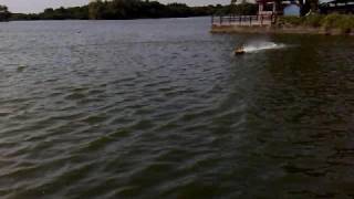 Insane Crackerbox QD 35cc rc boat [upl. by Srini609]