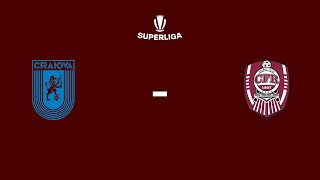 Univ Craiova Vs CFR Cluj Etapa 18 SuperLiga 20242025 Live [upl. by Nalyk977]