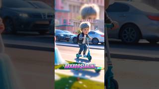 Elsa Scooter sürerken yaralanıyor 👸❄️😭 elsa frozen frozen2 [upl. by Cianca]