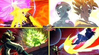 Dragon Ball FighterZ  All Dramatic Finish wDLC Season 3 JP [upl. by Malvina]