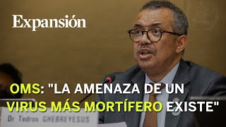 La OMS alerta de que llegará una nueva pandemia que será más mortífera [upl. by Kariv]