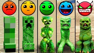 minecraft with different emoji  HUGE compilation [upl. by Annavoeg]