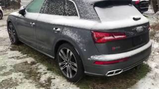 2018 Audi SQ5 Prestige Cold Start [upl. by Nnaecyoj]