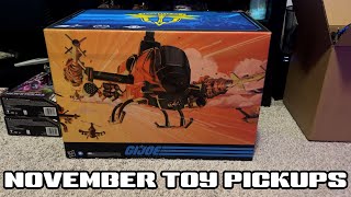 November Toy Pickups GI Joe Haslab Star Wars The Vintage Collection [upl. by Greenman]