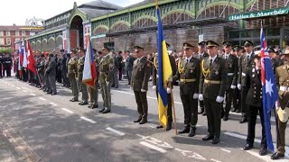 60e Pèlerinage militaire international à Lourdes [upl. by Granville618]