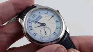 PreOwned FP Journe Chronometre Souverain Luxury Watch Review [upl. by Nyladnek]