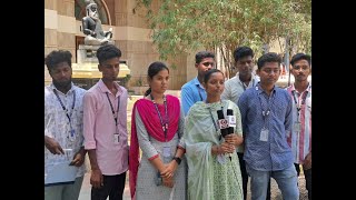 SHC Students Interview in Doordarshan TV News parliamentelection2014 [upl. by Ralfston]